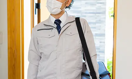 コロナ対策万全